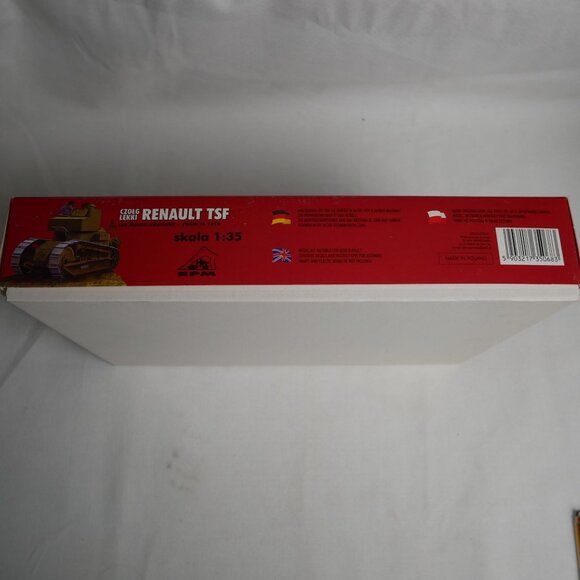 RPM 1/35 Renault TSF Command Tank Model Kit France 1918 Rare Kit #35068 - Picture 2 of 4
